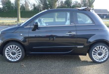 Fiat 500C Zwartwit Wijchen Nijmegen (14)