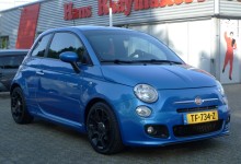 Fiat 500S Blauw Wijchen Nijmegen (11)