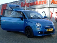 Fiat 500S Blauw Wijchen Nijmegen (21)