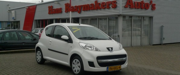 Peugeot 107 verkocht