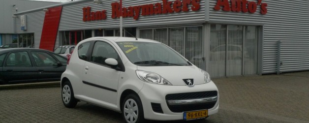 Peugeot 107 verkocht