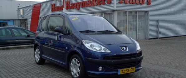 Peugeot 1007 verkocht