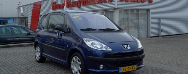 Peugeot 1007 verkocht