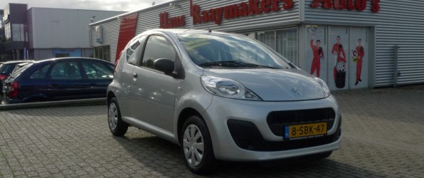 Peugeot 107 verkocht