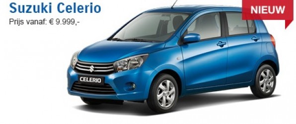 Suzuki Celerio 1.0 comfort 2015 verkocht