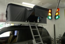 Daktent kamperen met de auto Wijchen Nijmegen (14)