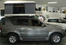 Daktent kamperen met de auto Wijchen Nijmegen (8)